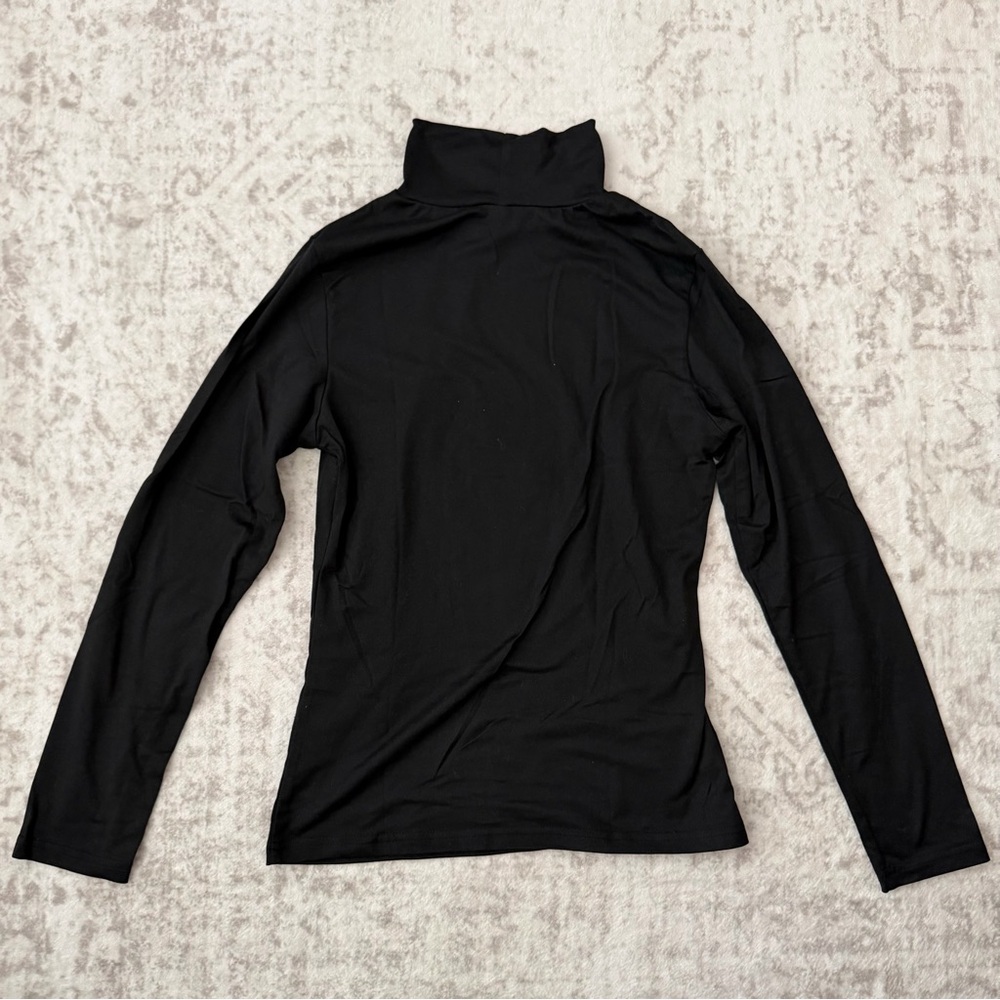 Mock Neck Long Sleeve Top